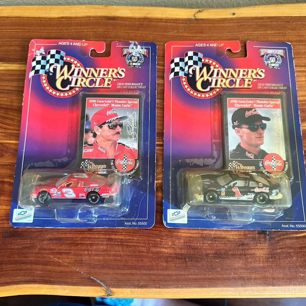 1998 Winners Circle Dale Earnhardt Coca-Cola Thunder Special NASCAR Die-Cast Car